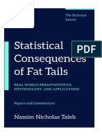Statistical Consequences of Fat Tails Te PDF