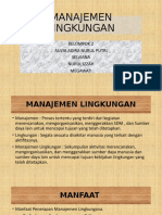 MANAJEMEN LINGKUNGAN (Penglin) - 1