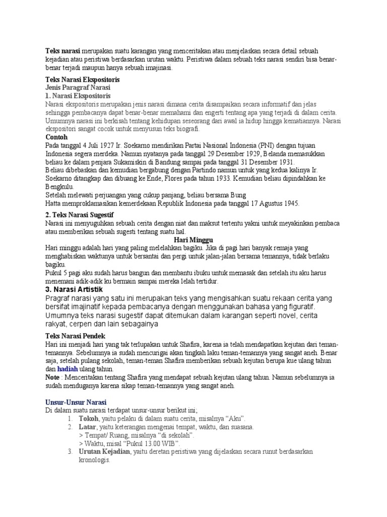 Teks Narasi Pdf