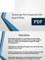 Scavenge Port Inspection On-Board Ships