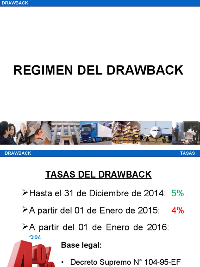 Régimen de Drawback en Perú | PDF | Arancel | aduana