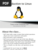 Introduction To Linux