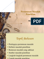 Perumusan Masalah Dan Tinjauan Pustaka PDF