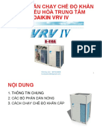 HƯỚNG DẪN CÁCH CHẠY CHẾ ĐỘ KHẨN CẤP VRV4 PDF