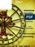 Solve Your Shadashtak Dosha For Marriage by Online Tamil Horoscope Matching
