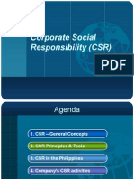 Corporate Social Corporate Social Responsibility (CSR) Responsibility (CSR)