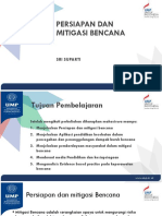 Persiapan Dan Mitigasi Bencana PDF