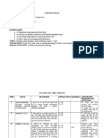 Lesson Plan Food&Health