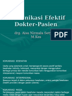 Komunikasi Efektif Dokter Pasien