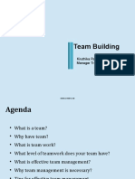 Team Building - Presentation