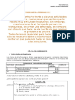 1º Proyecto MATEMATICA