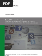 Download Recruitment 20 - Empirische Untersuchung zur Praxis Schweizer Unternehmen by Andrea Back SN45317576 doc pdf
