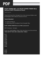 Idoc - Pub - TMP 7617 PLDT Home DSL and PLDT Home Fiber New Default Wifi Password Hack 11508993826 PDF