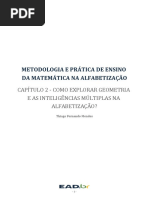 Metodologia e Prática de Ensino da Matemática na Alfabetização