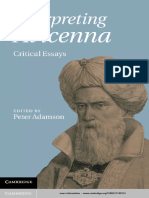 (Peter Adamson) Interpreting Avicenna - Critical Es PDF