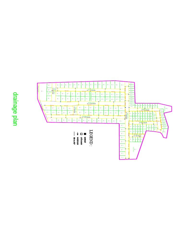 Drainage Plan Sample PDF