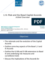 L14 - Risk Measures and The Basel Capital Accords