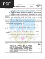 IE402 Industrial Scheduling