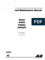 JLG Lift E 300 A, AJ y AJP (Ingles 2009) PDF