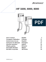 MicroPower MTM-HF3200, 6000 y 8000 (Cargador) (MultIdioma) PDF