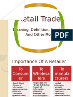 Retail Trade