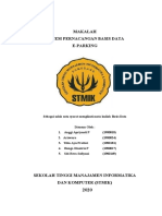 Makalah Perancangan Basis Data E-Parkir (Kelompok 6)