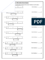 Worksheet - Vernier Caliper and Micrometer PDF