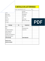 Salary Slip All You Need To Know Google Docs PDF