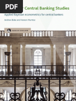 Applied Bayesian Econometrics For Central Bankers Updated 2017 PDF