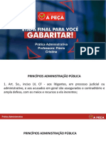 Gabaritando a Peca - Administrativo - Flavia Cristina