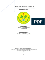 PERS NON LINEARLaporan Prak Mod 2-Alfianisa Karromah Sunadi-1302617020