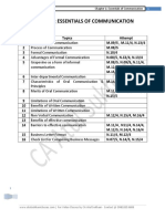 Communication Notes PDF