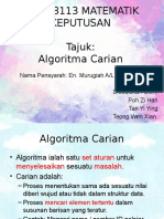 MTES 3113 Algoritma Carian