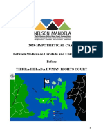 Hypothetical Case 2020 World Moot Nelson Mandela