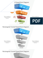 FF0259 01 Rectangular Funnel Powerpoint Diagram 16x9