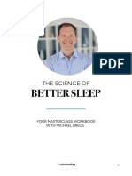 The Science For Better Sleep by Michael Breus Workbook PDF