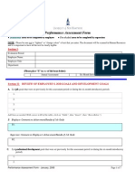 Performance Assessment Form Annual 6month