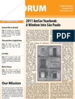 Forum: 2011 Amsoc Yearbook: A Window Into São Paulo