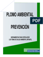 Prevencion Exposicion A Plomo PDF