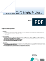 Coffee Café Night Project