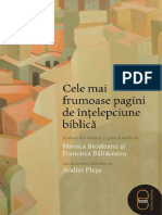 Cele Mai Frumoase Pagini de Înțelepciune Biblică PDF