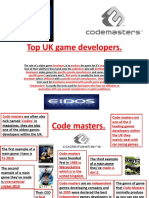 Top UK Game Developers