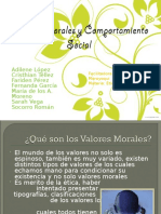 Valores Morales y Comportamiento Social Eq1