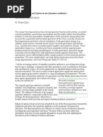 Update Classification of Quinolone Antibiotic