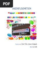 Unidad Didáctica 150 Años Escuela Nº14