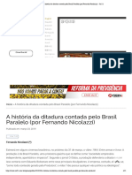 A História Da Ditadura Contada Pelo Brasil Paralelo (Por Fernando Nicolazzi) - Sul 21 PDF