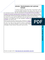 DG. La phrase nominale. Nominalisation de la phrase verbale.pdf