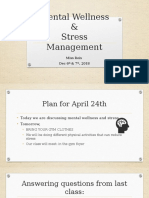 Stress Management Dec 6