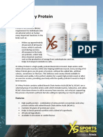 Xs Sports Whey Protein Anz PDF
