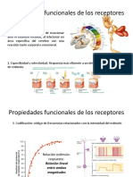 Propiedades de Receptor y Estímulo